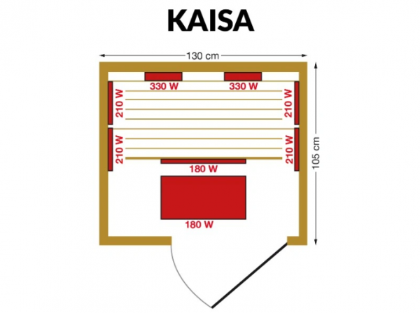 Sauna infrared Kaisa