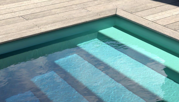 Folia AVFol Master 1,5 mm do zgrzewania - Caribic - Morski / Rolka 25m/ szerokość 205 cm