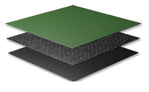 Płachta kryjąca owalna 5,5 x 3,7 m SUPREME