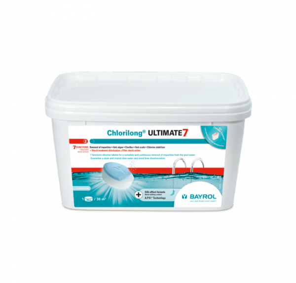 Chlorilong Ultimate 7 w tabletkach 300g/  4,8 kg BAYROL