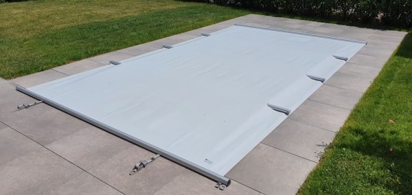 Przykrycie bezpieczne - model standard - prostokątny - do basenu 8x4 m