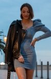 Sukienka ołówkowa denim jeans