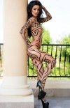 Chilirose 4092 bodystocking skin