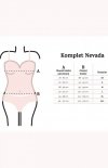 Dkaren Nevada koszulka i szorty damskie tabela rozmiarów