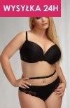 Krisline Stella biustonosz deco plunge multi czarny