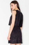 Figl M461 sukienka czarna tył
