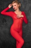 Bodystocking czerwone Hot-1