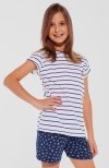 Cornette Young Girl 246/103 Marine piżama dziewczęca 