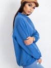 Merribel niebieska oversizowa bluza damska-1