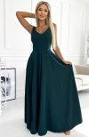 Numoco 246-5 CINDY długa elegancka suknia z dekoltem 