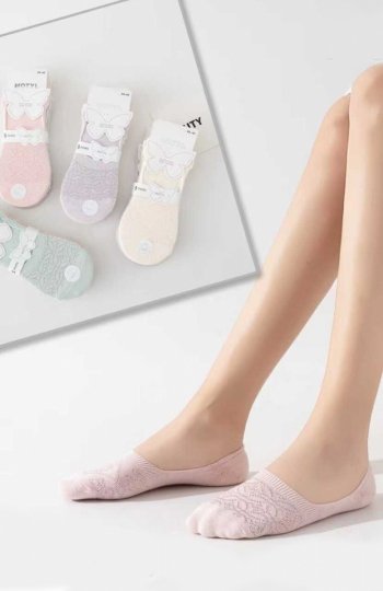 WiK Motyl 3522 wz.15 Ażur baletki damskie 