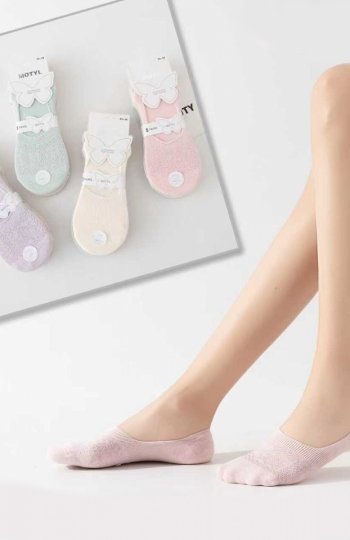 WiK Motyl 3522 wz.14 Ażur baletki damskie 