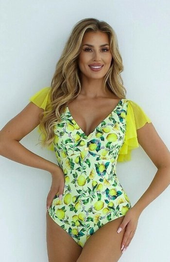 Self S 1086 CE5 Limoncello strój kąpielowy 