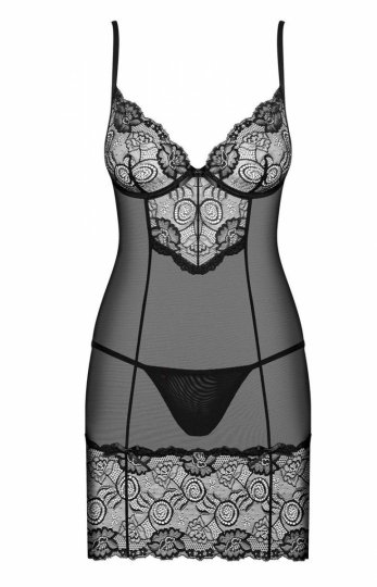 *Obsessive Alluria Chemise koszulka i stringi