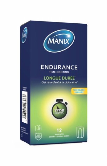 Prezerwatywy MANIX  Dłuższe chwile 12 sztuk