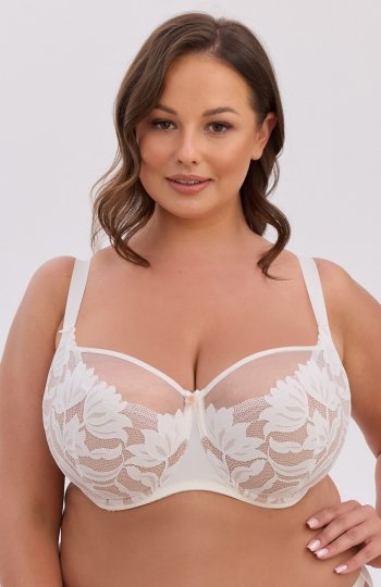 Gaia BSM 1134 Keto Maxi ecru-mokka biustonosz półusztywniany 