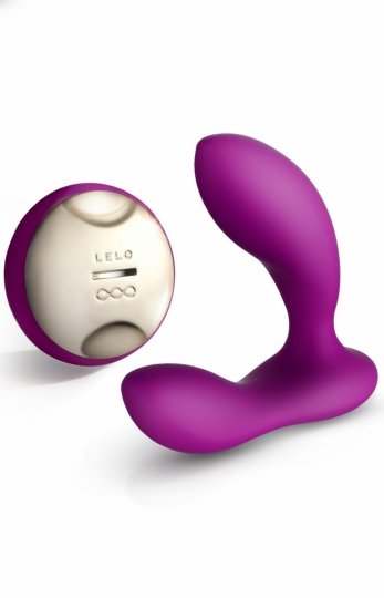 Lelo Hugo wibracyjny masażer prostaty deep rose