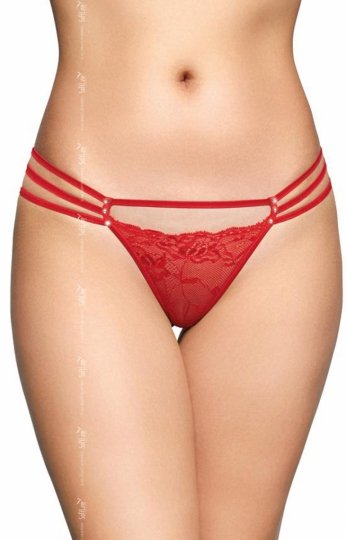 Softline 2493 koronkowe stringi damskie