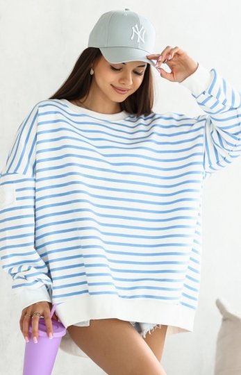 Oversizowa bluza damska Flow