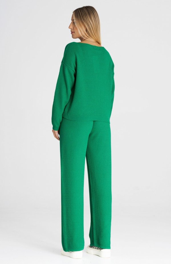 Figl M986 zielony dres damski tył