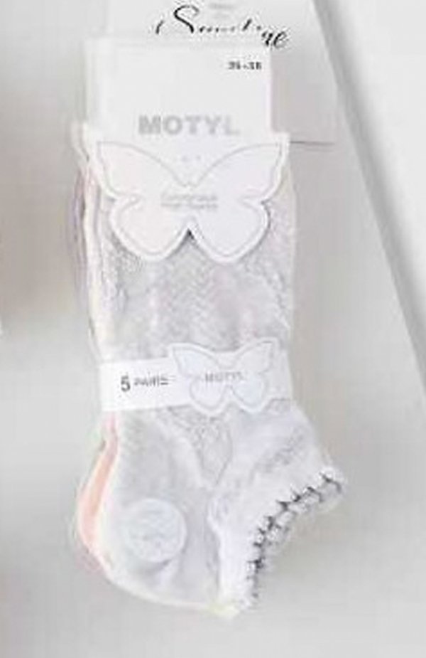 WiK 3504 wz.61 Ażur stopki damskie 