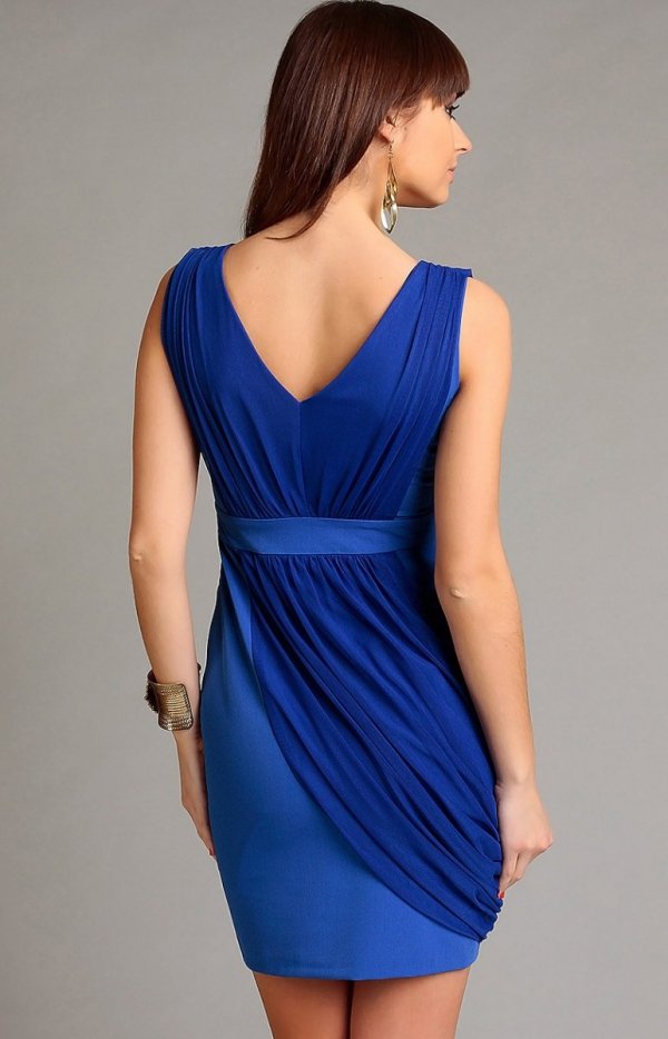 Vera Fashion Vivienne sukienka niebieska