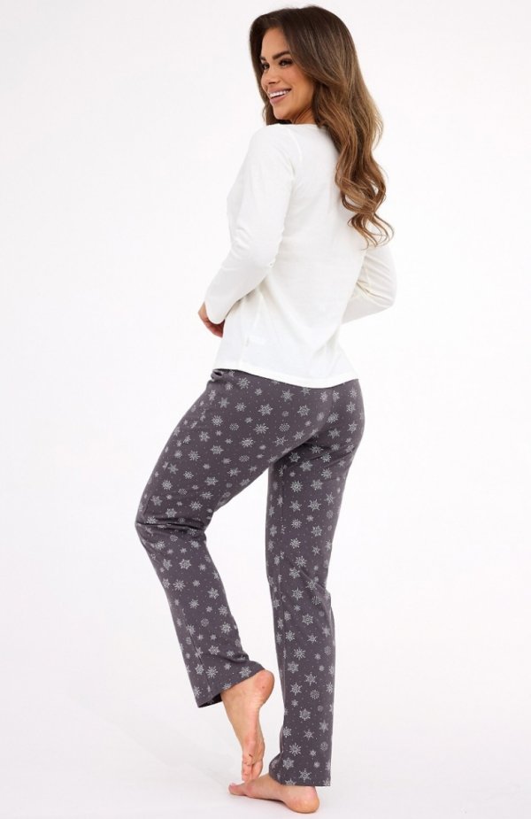 Cornette 855/428 Friends Christmas MAXI piżama damska tył