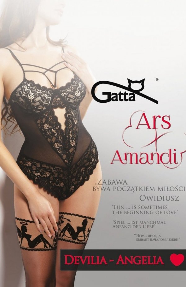 Gatta Ars Amandi Devilia-Angelia pończochy damskie 