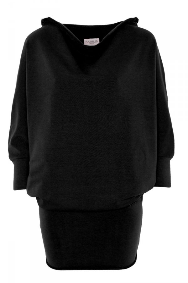 Katrus K254 sukienka czarna