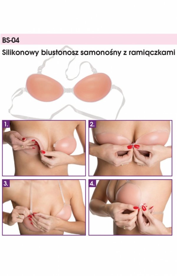 Julimex BS-04 biustonosz silikonowy-1