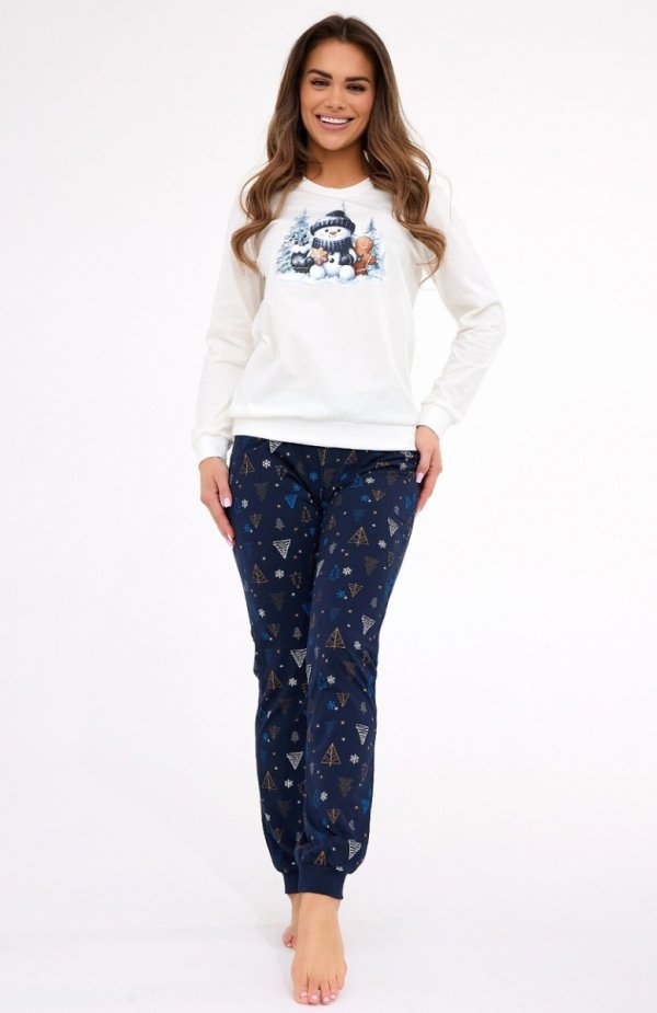 Cornette 567/427 Snowy Day Christmas piżama damska 