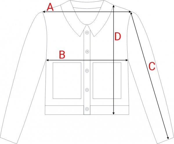 Moe kurtka we wzór na napy z kieszeniami M910/1