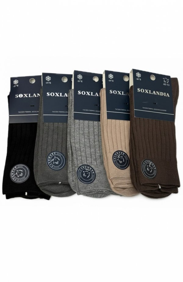 WiK Soxlandia 043 W14 Kaszmir skarpety męskie