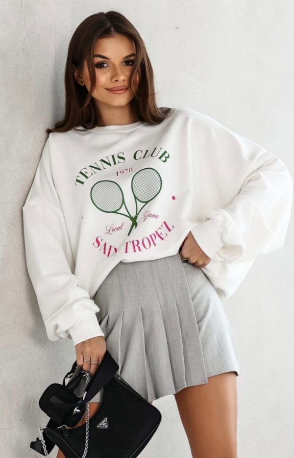 Oversizowa bluza damska Saint Tropez