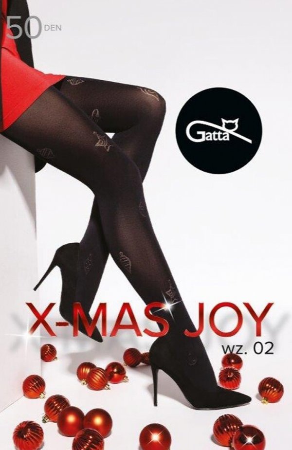 Gatta X-Mas Joy wz.02 rajstopy damskie 