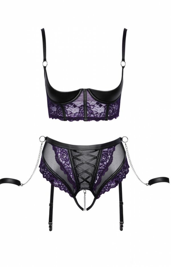Cottelli Alison komplet bondage 3-częściowy-1
