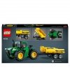 LEGO Technic 42136 Traktor John Deere 9620R 4WD Ciągnik z Przyczepą 8+
