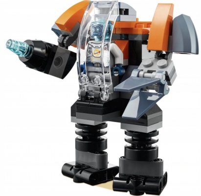 LEGO Creator 31111 Cyber Dron 3w1 Robot Mech Skuter 113 klocki 6+