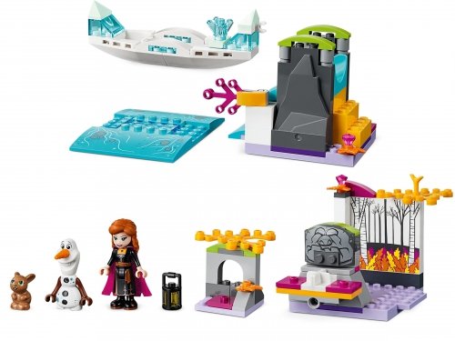 LEGO Disney 41165 Spływ Kajakowy Anny Frozen Kraina Lodu Olaf 108 klocki 4+