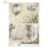 Reispapier A3 für Decoupage R0744L