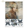 Papel de arroz para decoupage R2397