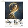 Papel de arroz decoupage A3 R1245L