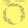 .szablon - maska do scrapbooking (HS code 39206219) 16x16 cm ST0224A