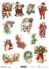 Vintage Paper Decoupage-Nikolaus*Papel de la vendimia Decoupage-Nicholas*Vintage Paper Decoupage-Nicholas