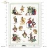 Wielkanoc, króliki, zające, kwiatki, wiosna, jajka, pisanki, R287