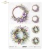 wiosenny bukiet, bukiety, kwiaty, kwiatowy, kolaże, wianek, wianki, wieniec, wieńce, Spring Bouquet, Spring Bouquet, bouquets, flowers, floral, collage, garland, garlands, wreath, wreaths, Frühlingsstrauß, Sträuße, Blumen, Collage, Girlande