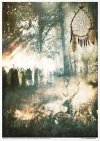 Nieodkryty magiczny świat, astrologia, niebo, konstelacje, gwiazdozbiór, mityczne zwierzęta, znaki zodiaku, hipogryf, zamek Drakuli, smok, smoki, skóra smoka, smocza łuska, złoty smok, napisy, litery, runy, alfabet runiczny, wierzenia nordyckie, las, jele
