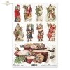 vintage, retro, Boże Narodzenie, święta, gwiazdka, Święty Mikołaj, Dziadek Mróz, prezenty, podarunki, zabawki, Mikołaj,  Christmas themes, Christmas, Santa Claus, Christmas presents,  Weihnachtsthemen