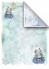 Scrapbooking papeles en sets - Ángeles y copos de nieve*Скрапбукинг бумаги в наборах - Ангелы и снежинки