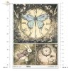 motyl, ćma na zegarze, Bialy Królik, zegar, Alicja, dziewczynka trzymająca zegar*butterfly, moth on clock, White Rabbit, clock, Alice, girl holding clock*Schmetterling, Motte auf Uhr, Weißes Kaninchen, Uhr, Alice, Mädchen hält Uhr*mariposa, polilla en rel